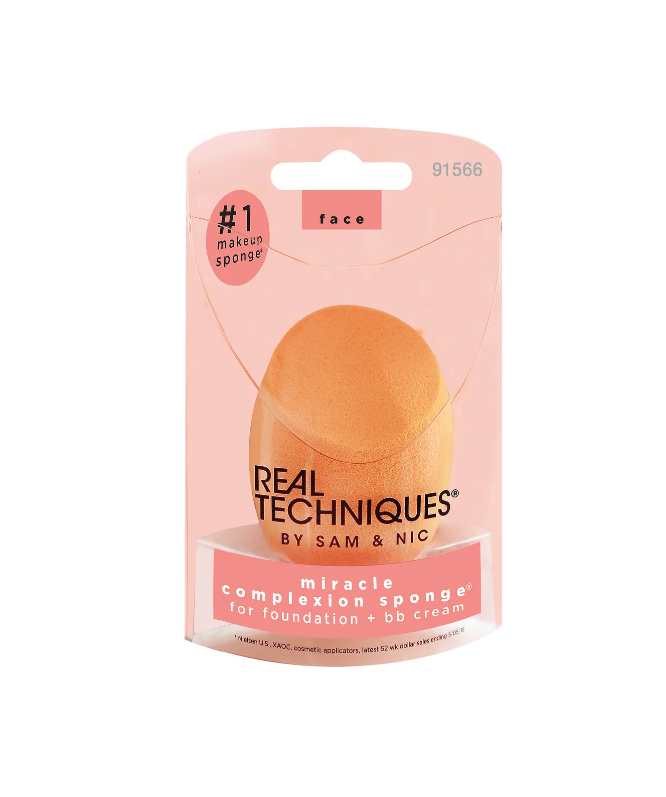 پد(اسفنج) آرایشی همه کاره ریل تکنیک کد91566 مدل miracle complexion sponge