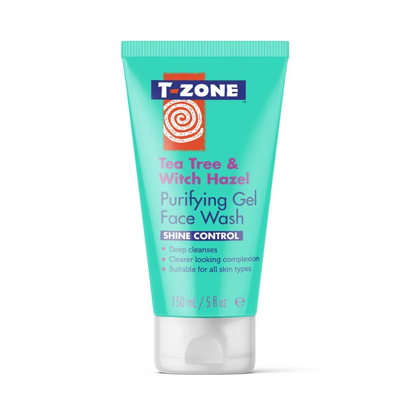 ژل شوینده صورت | پاک کننده منافذ تی زون؛ حاوی روغن درخت چای و فندق جادوگر T-Zone ژل شوینده صورت | پاک کننده منافذ تی زون؛ حاوی روغن درخت چای و فندق جادوگر T-Zone
