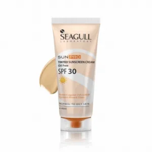 ضد افتاب رنگی سی گل مناسب پوست معمولی تا چرب SPF 30