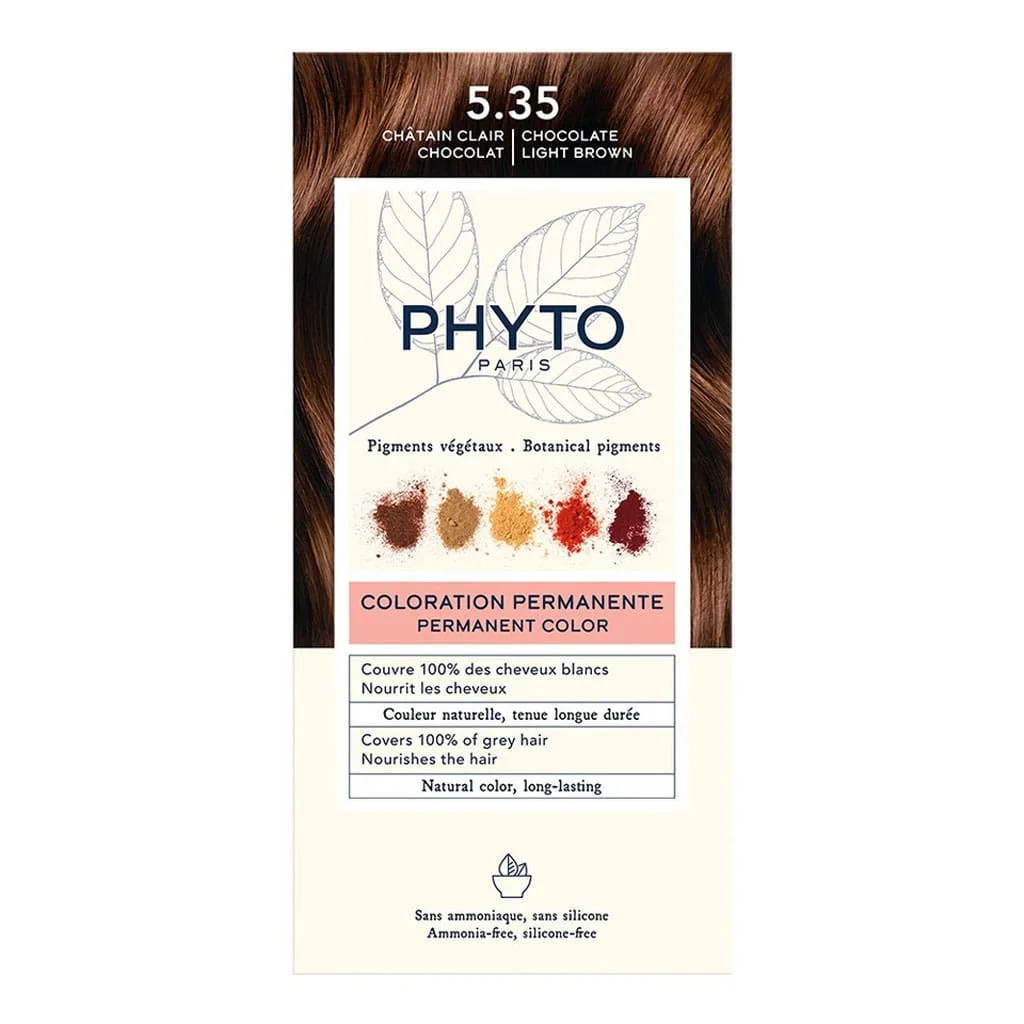رنگ مو بدون آمونیاک فیتو در 15 رنگ مختلف PHYTO FRANCE