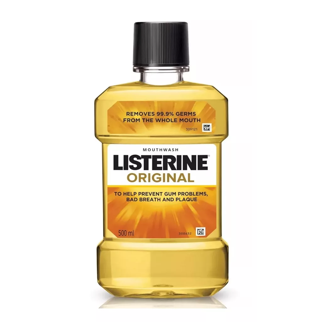 دهانشویه لیسترین ضد عفونی کننده ضد جرم و پلاک زنجبیل لیموترش بدون الکل 500میل Ginger & Lime دهانشویه لیسترین ضد عفونی کننده ضد جرم و پلاک زنجبیل لیموترش بدون الکل 500میل Ginger & Lime