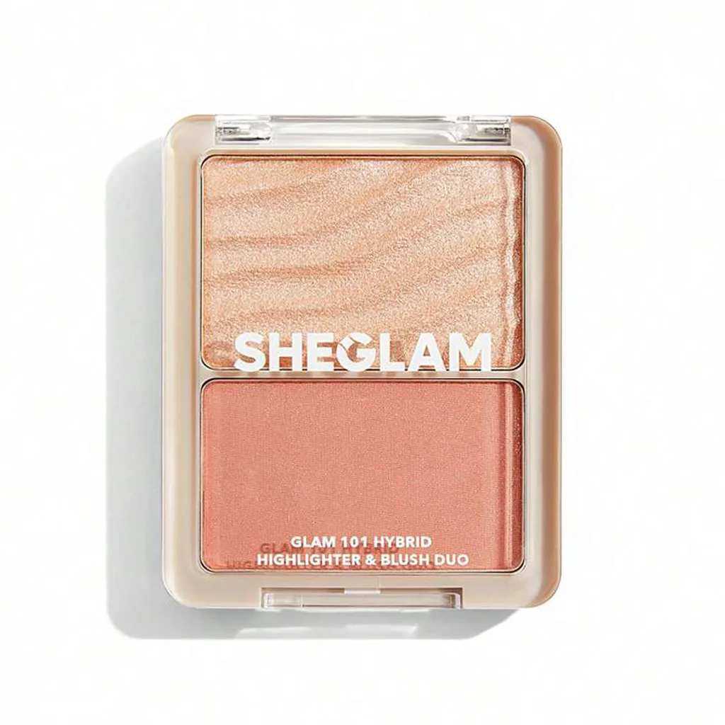 هایلایتر و رژگونه دوتایی شیگلم GLAM 101 HYBRID در 3 رنگ