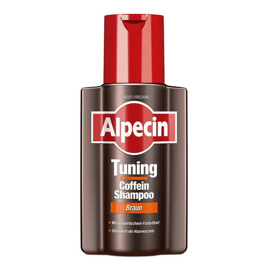 Alpecin-Shampoo-Tuning-Coffein-Shampoo-Braun Alpesin Koffein-Tuning-Braunshampoo