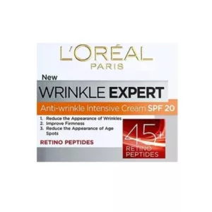کرم روز تخصصی لورآل ضد چروک حاوی spf20 مناسب 45+( حیاط خلوت انقضا 2025-01)