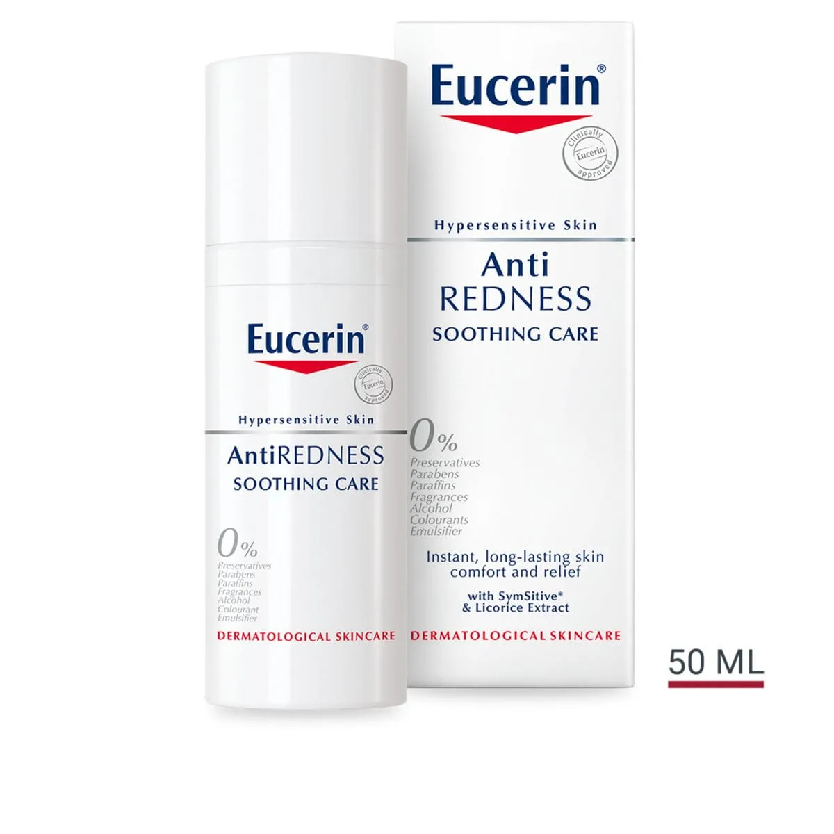 کرم ضد قرمزی اوسرین مناسب پوست های حساس و ملتهب eucerin anti redness کرم ضد قرمزی اوسرین مناسب پوست های حساس و ملتهب eucerin anti redness