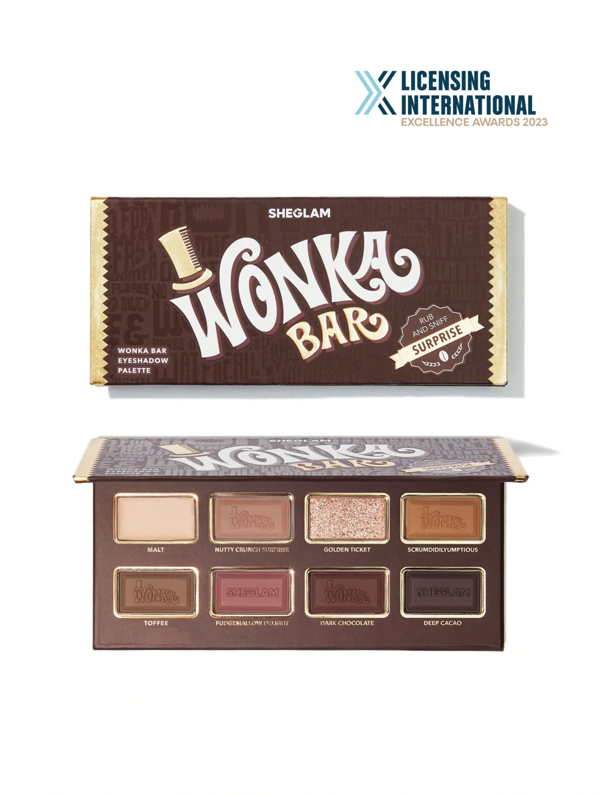 پالت سایه شیگلم ونکا بار 8 رنگ جذاب Willy Wonka Wonka sheglam
