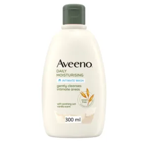 ژل بهداشتی روزانه بانوان اوینو Aveeno رطوبت رسان و بسیار ملایم با رایحه وانیل 300میل