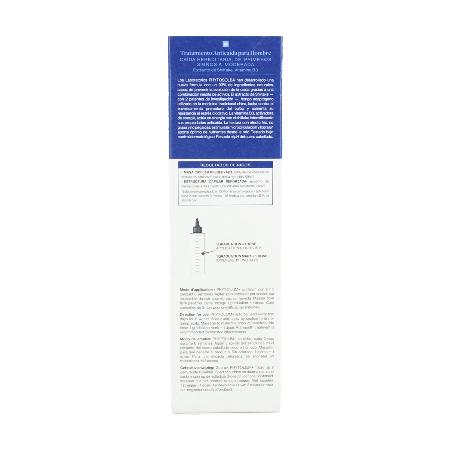 محلول درمانی ضد ریزش فیتو لیوم آقایان درمان نازکی افزایش گردش خون(کد5960) Phytolium + anti-hair