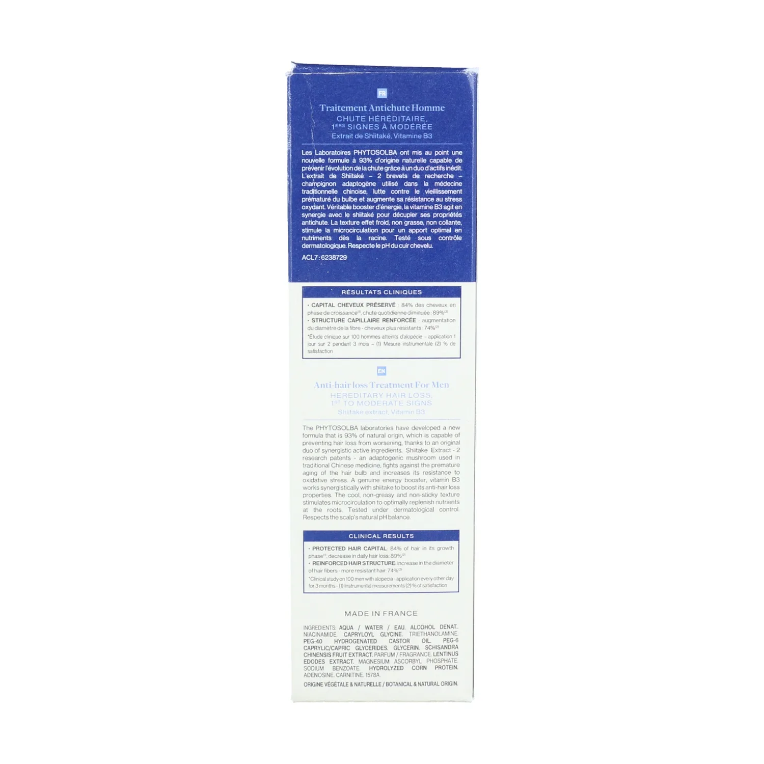 محلول درمانی ضد ریزش فیتو لیوم آقایان درمان نازکی افزایش گردش خون(کد5960) Phytolium + anti-hair
