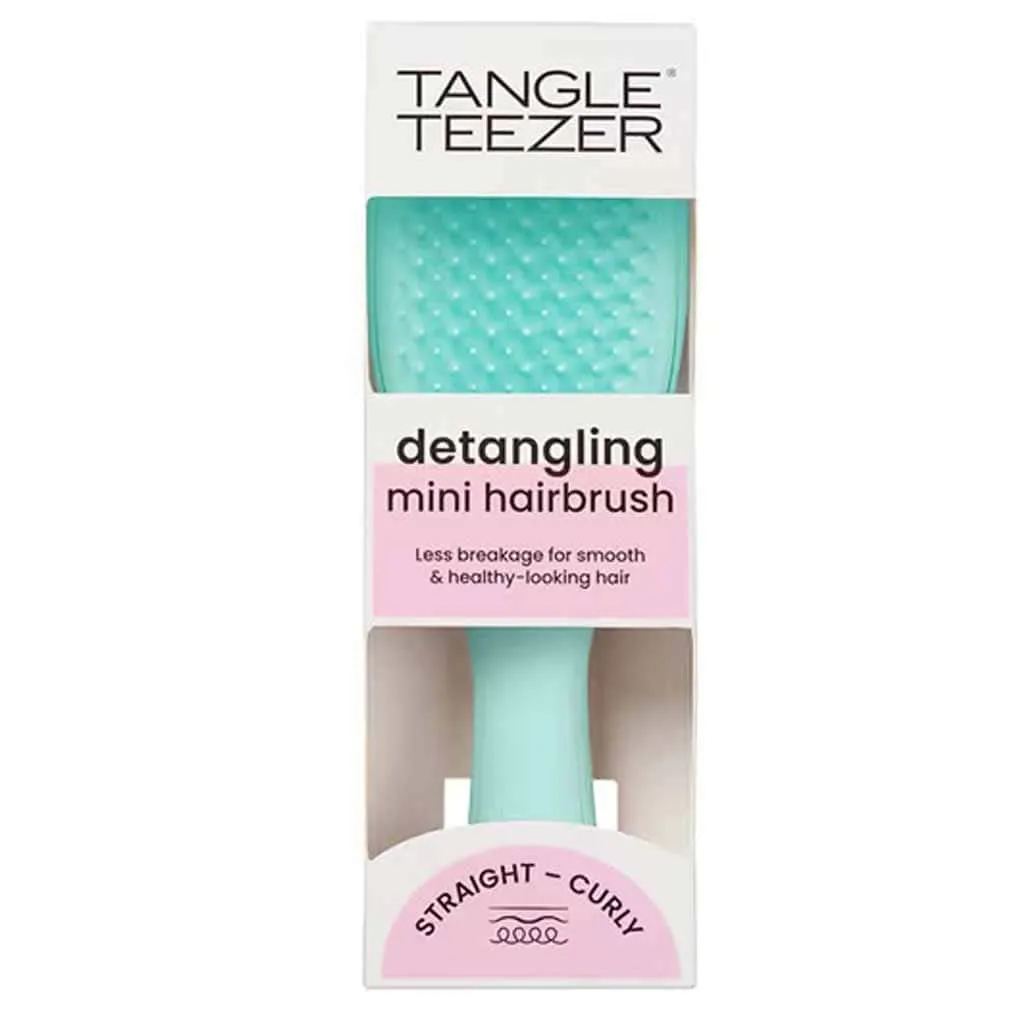 برس تنگل تیزر مینی کد 373 Tangle Teezer Mini Wet Detangler Sea Green
