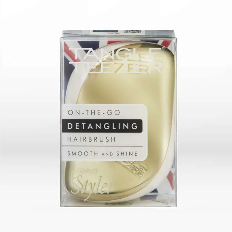 برس تنگل تیزر گره گشا کد078 کامپکت استایلر Tangle Teezer Compact Styler Cyber Gold