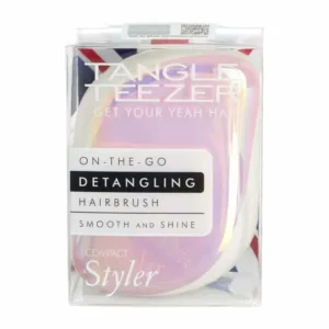 برس تنگل تیزر گره گشا کد017 کامپکت استایلر Tangle Teezer Compact Stayler Holo Hero