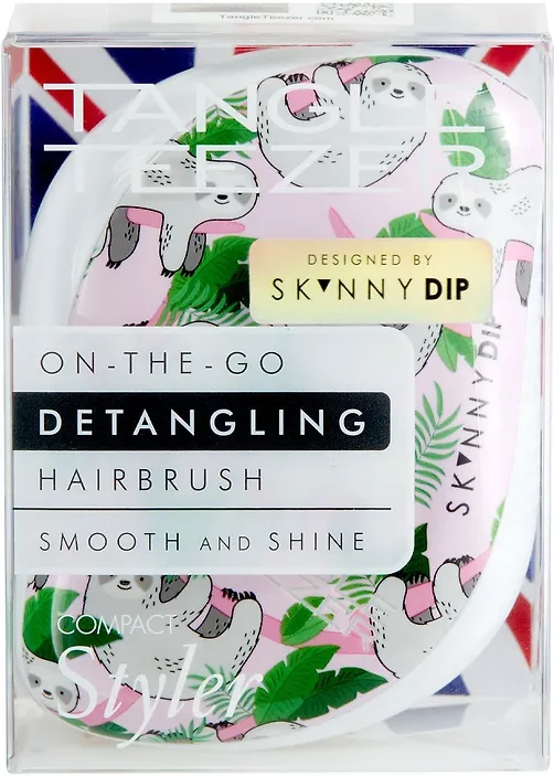 برس گره گشا تنگل تیزر کد532 Tangle Teezer Compact Skinny Dip So Slow