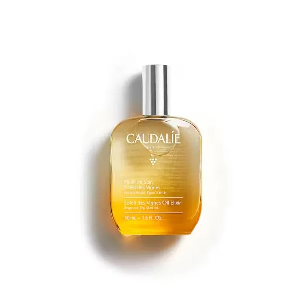 اکسیر روغن بدن کدلی نرم کننده و آبرسان قوی حاوی روغن آرگان و بادام caudalie soleil des vignes oil elixir اکسیر روغن بدن کدلی نرم کننده و آبرسان قوی حاوی روغن آرگان و بادام caudalie soleil des vignes oil elixir