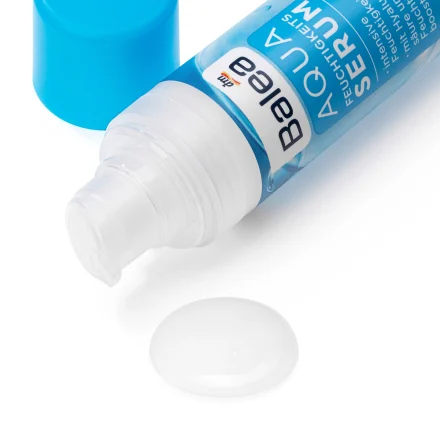 سرم آبرسان باله آ حاوی هیالورونیک اسید و ویتامین e مناسب انواع پوست aqua serum