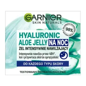 ژل آبرسان و مرطوب کننده شب گارنیر حاوی هیالورونیک و آلوئه ورا NIGHT GELLY