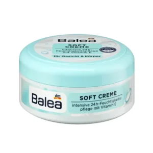 کرم مرطوب کننده باله آ مناسب صورت بدن آبرسان پوست نرمال و خشک balea soft cream