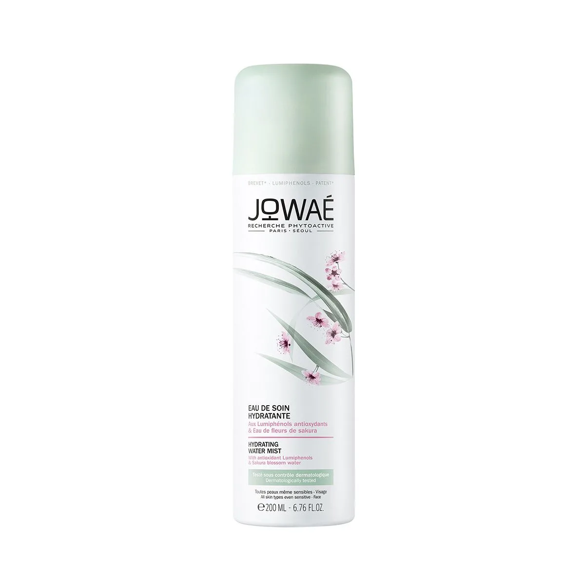 اسپری آب JOWAE جوائی فرانسه آبرسان و مرطوب کننده انتی اکسیدان قوی 97% گیاهی 100میل اسپری آب JOWAE جوائی فرانسه آبرسان و مرطوب کننده انتی اکسیدان قوی 97% گیاهی 100میل