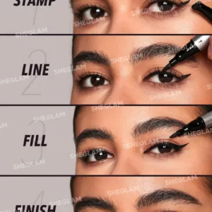 خط چشم دو سر شیگلم WING IT ضد آب مشکی Wing It Waterproof Liner Duo Black