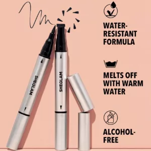خط چشم دو سر شیگلم WING IT ضد آب مشکی Wing It Waterproof Liner Duo Black