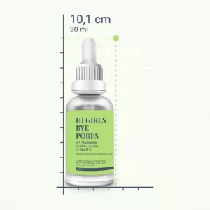 سرم ضد جوش و لک She Vec شی وک نیاسینامید آلفا آربوتین زینک She Vec Hi Girls Bye Pores - Niacinamide + Zinc PCA 30 ml