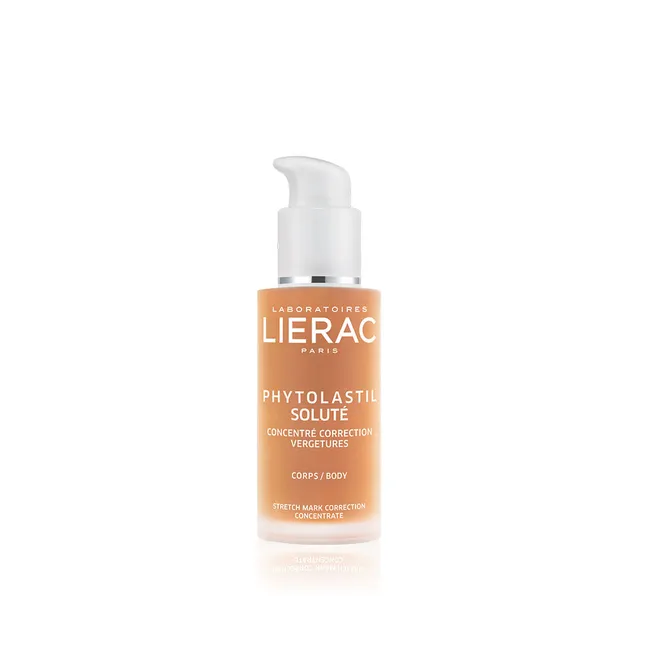 سرم کنسانتره فیتولستیل لیراک اصلاح و ضد ترک و استرچ مارک 80%گیاهی LIERAC  Phytolastil SOLUTE