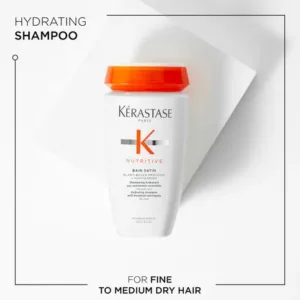 شامپو نوتریتیو کراستاس آبرسان قوی مناسب موهای خیلی خشک و دهیتراته KERASTASE bain satin 2