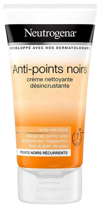 اسکراب کرمی نتیروژینا درمان کننده جوش سرسیاه anti points noirs اسکراب کرمی نتیروژینا درمان کننده جوش سرسیاه anti points noirs