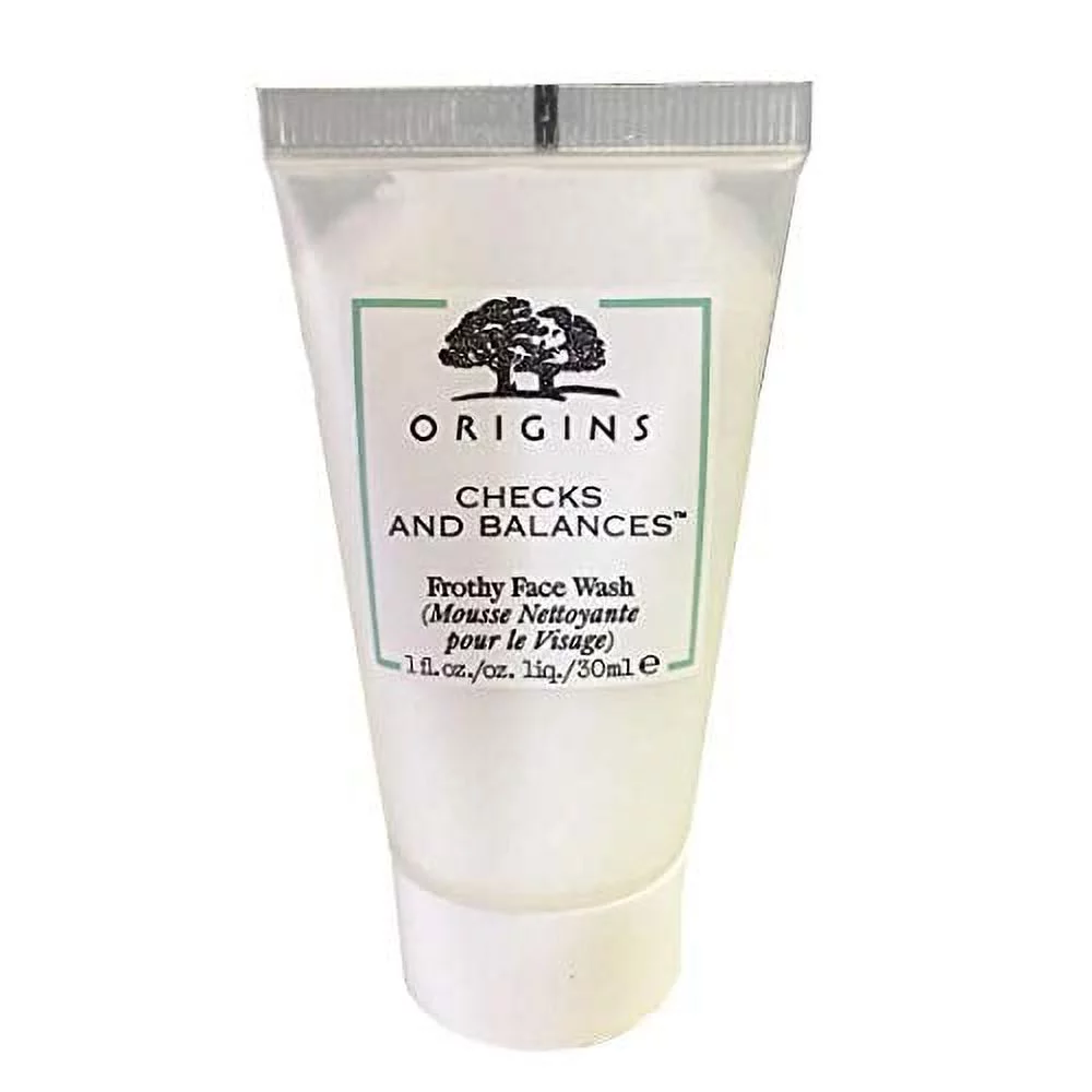 شوینده کرمی اوریجینز تمیز کننده عمقی مناسب انواع پوست مینی سایز 30 میل جداشده از پک origins checks and balances شوینده کرمی اوریجینز تمیز کننده عمقی مناسب انواع پوست مینی سایز 30 میل جداشده از پک origins checks and balances