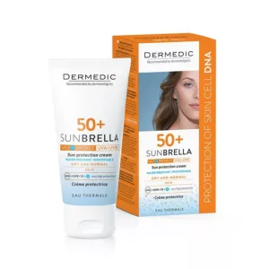 (آف ویژه)کرم ضد آفتاب درمدیک مناسب پوست نرمال تا خشک SPF50
