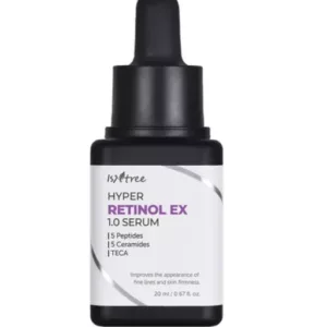 هایپر سرم رتینول 0.1 ایزنتری غنی با پپتاید و سرامید ISNTREE Retinol