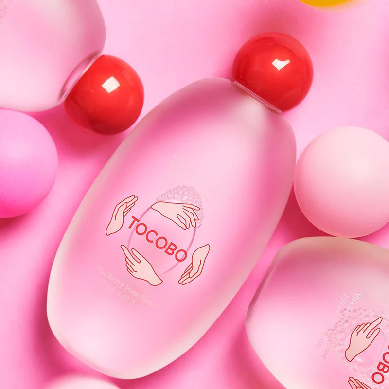 تونر ویتا بری توکوبو منبع ویتامین جمع کننده منافذ 150میل TOCOBO Vita Berry Pore Toner