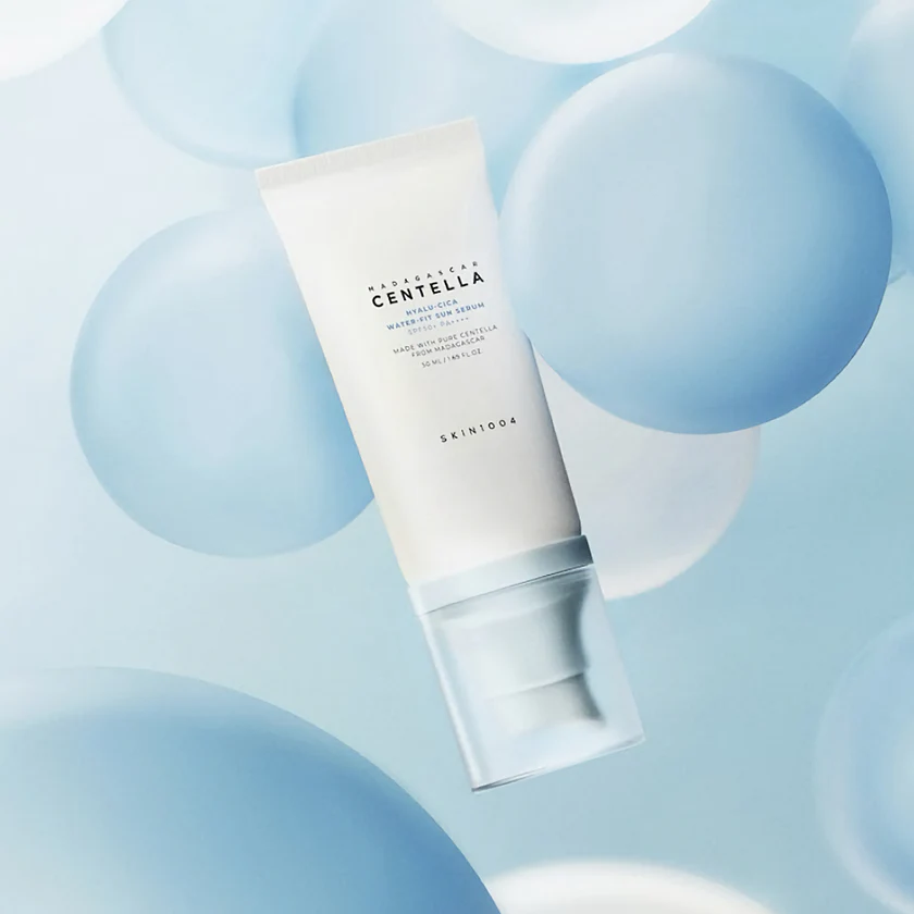 ضد آفتاب سنتلا SKIN 1004 هیالو سیکا ماداگاسکار بی رنگ SPF50