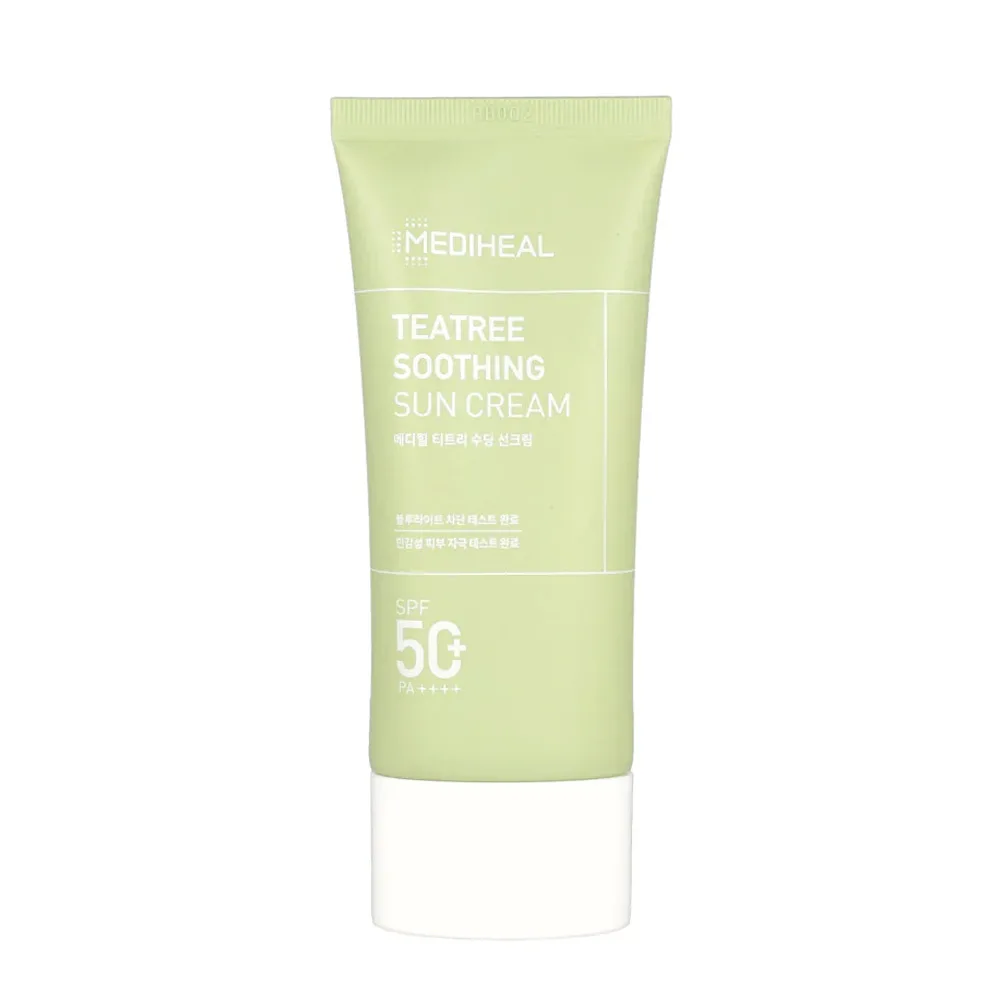 ضد آفتاب مدی هیل Mediheal کره جنوبی حاوی چای سبز نیاسینامید و سرامید SPF50 ضد آفتاب مدی هیل Mediheal کره جنوبی حاوی چای سبز نیاسینامید و سرامید SPF50