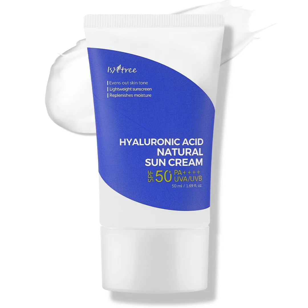 ضد آفتاب کرمی ایزنتری SPF50+ آبرسان حاوی هیالورونیک اسید ++++PA کد4464