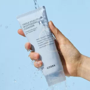 فوم شستشو تریپل هیالورونیک اسید کوزارکس COSRX پاک کننده مرطوب کننده انواع پوست Triple Hyaluronic Moisturizing Cleanser