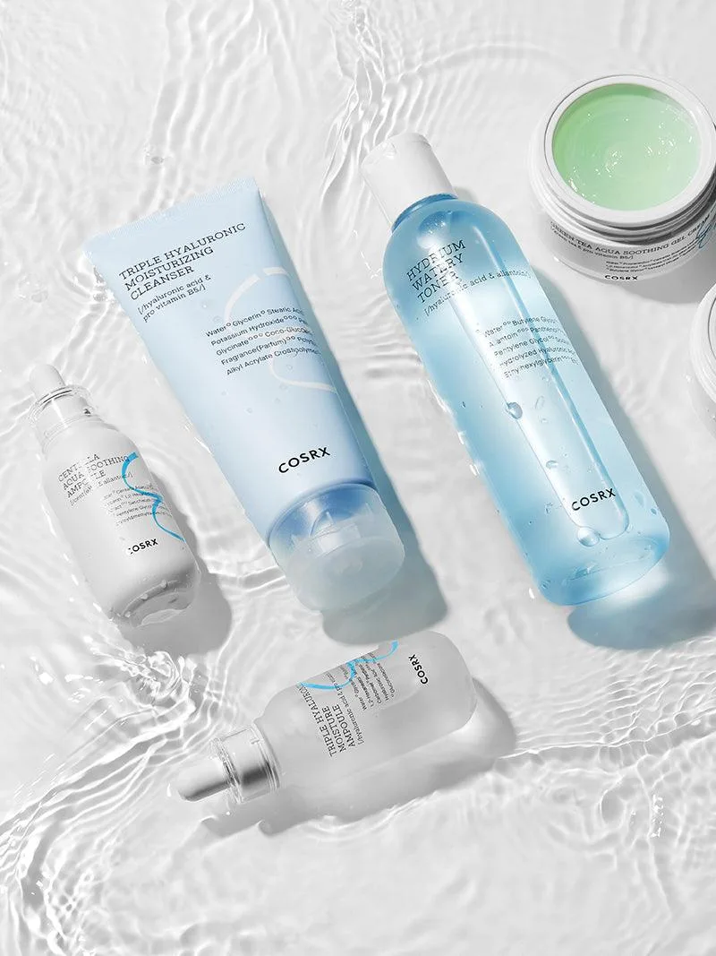 فوم شستشو تریپل هیالورونیک اسید کوزارکس COSRX پاک کننده مرطوب کننده انواع پوست Triple Hyaluronic Moisturizing Cleanser