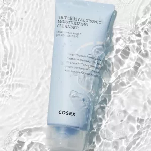 فوم شستشو تریپل هیالورونیک اسید کوزارکس COSRX پاک کننده مرطوب کننده انواع پوست Triple Hyaluronic Moisturizing Cleanser