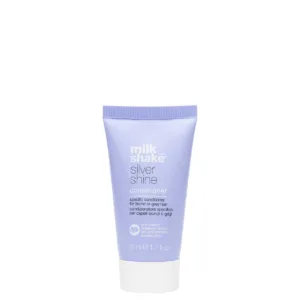 نرم کننده ضد زردی سیلور شاین میلک شیک رنگساژ موهای بلوند تراول سایز کد 1105 silver shine conditioner
