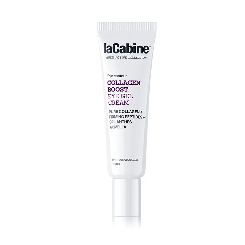 کرم دور چشم ژلی کلاژن ساز لاکابین استحکام و سفتی پوست تولید طبیعی کلاژن و الاستین EYE GEL CREAM Collagen Boost کد 6233 کرم دور چشم ژلی کلاژن ساز لاکابین استحکام و سفتی پوست تولید طبیعی کلاژن و الاستین EYE GEL CREAM Collagen Boost کد 6233