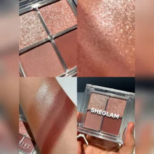 پالت سایه چشم 4 تایی شیگلم مدل cosmic crystal کد 3258 رنگ  Spellbound