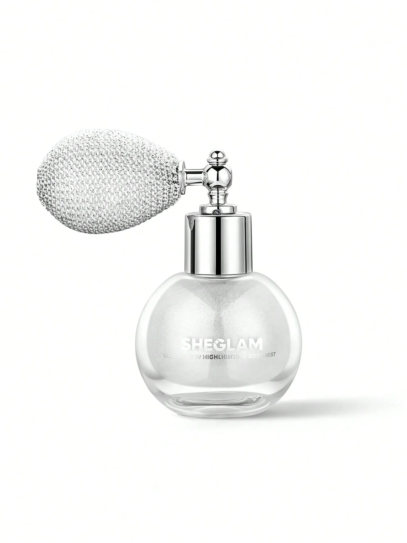 بادی میست شیمر هایلایتر بدن شیگلم frosted opal رنگ نقره ای