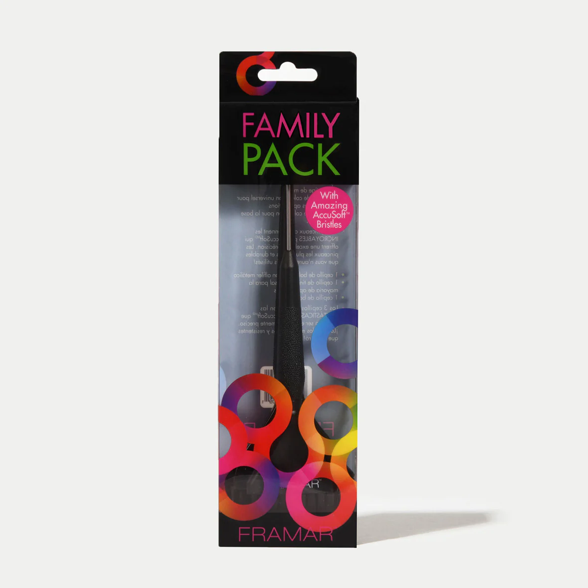 ست برس خانواده سه عددی فرامار مدل family pack