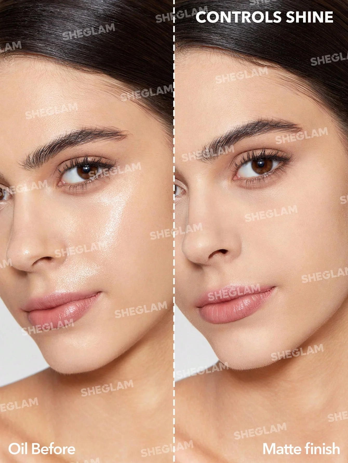 اسپری فیکس مات کننده شیگلم کنترل چربی مناسب پوست چرب و مختلط