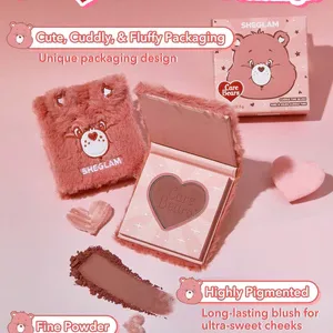 رژگونه خرسی شیگلم رنگ Tickled Pink (کد3731)
