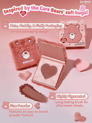رژگونه خرسی شیگلم رنگ Tickled Pink (کد3731)