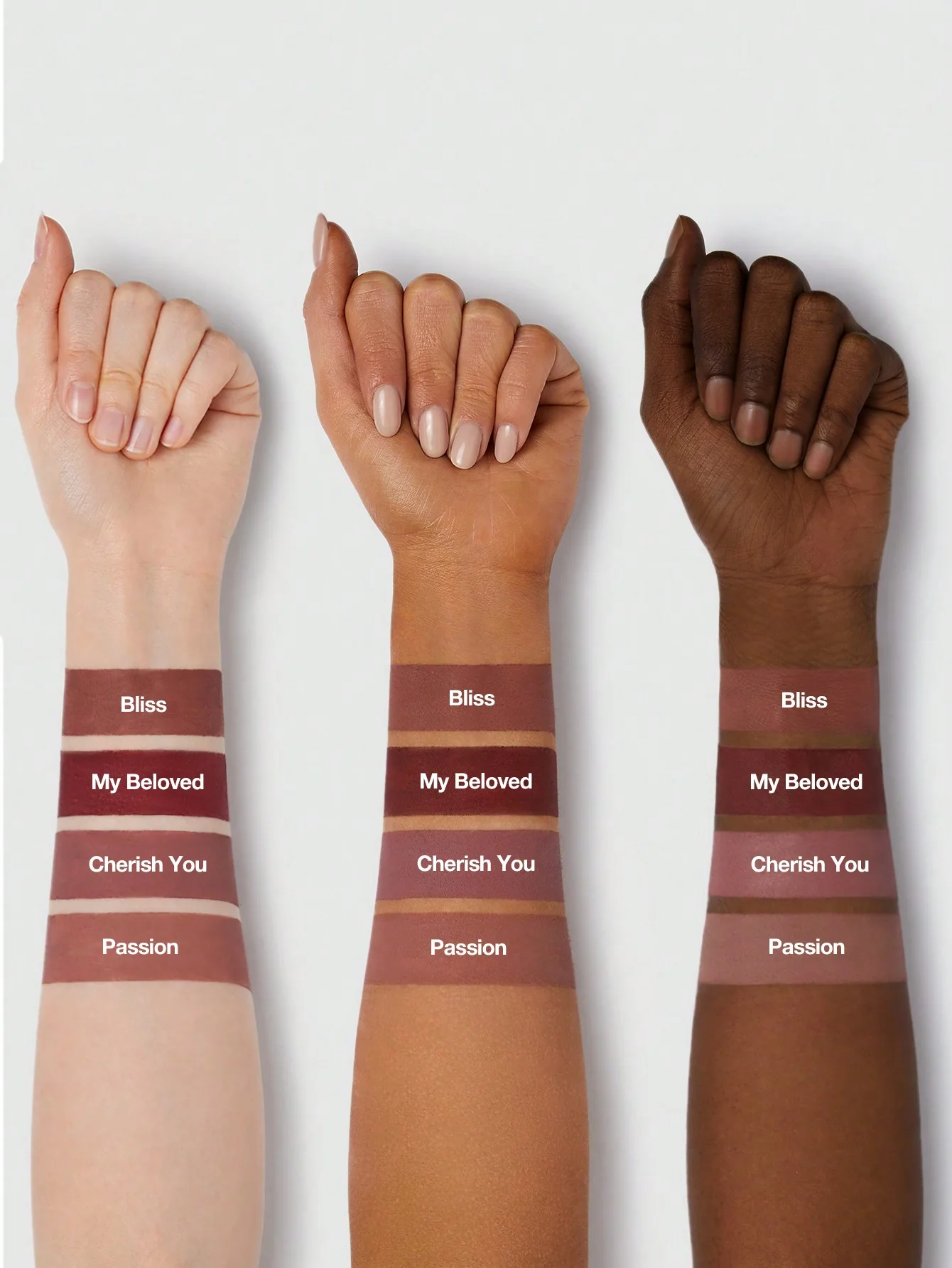 ست رژ لب جامد مات با دوام شیگلم مدل Ember Rose