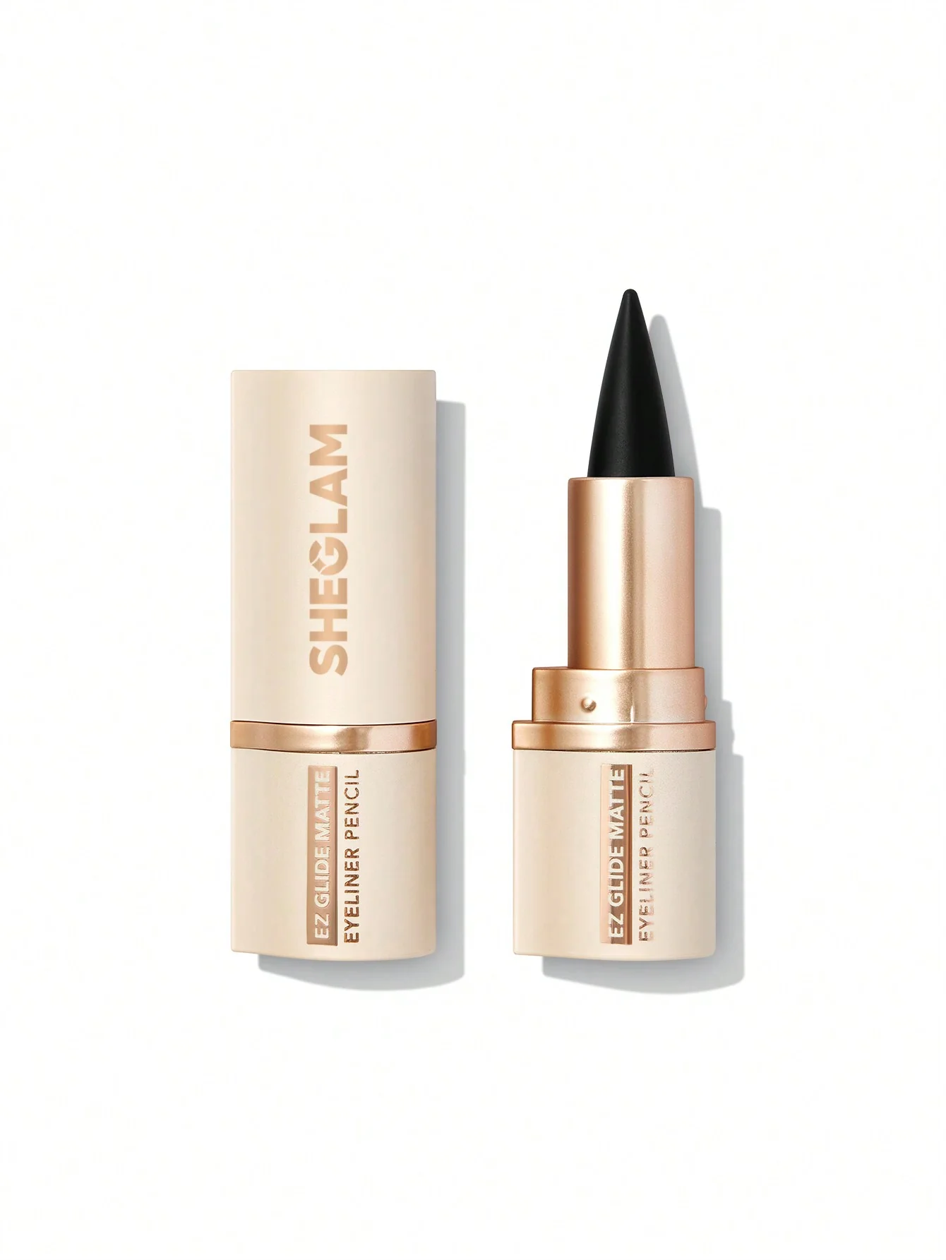 مداد چشم (سرمه) شیگلم کاملا مشکی و مات مناسب داخل و بیرون چشم کد 0384 EZ Glide Matte Eyeliner Pencil