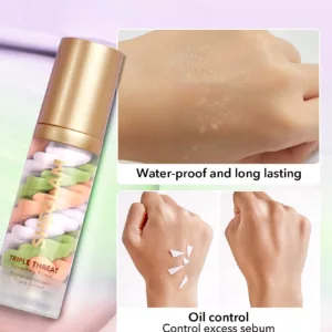 پرایمر شیگلم اصلاح کننده عیوب پوستی عملکرد 3گانه Correcting Primer (کد9770)
