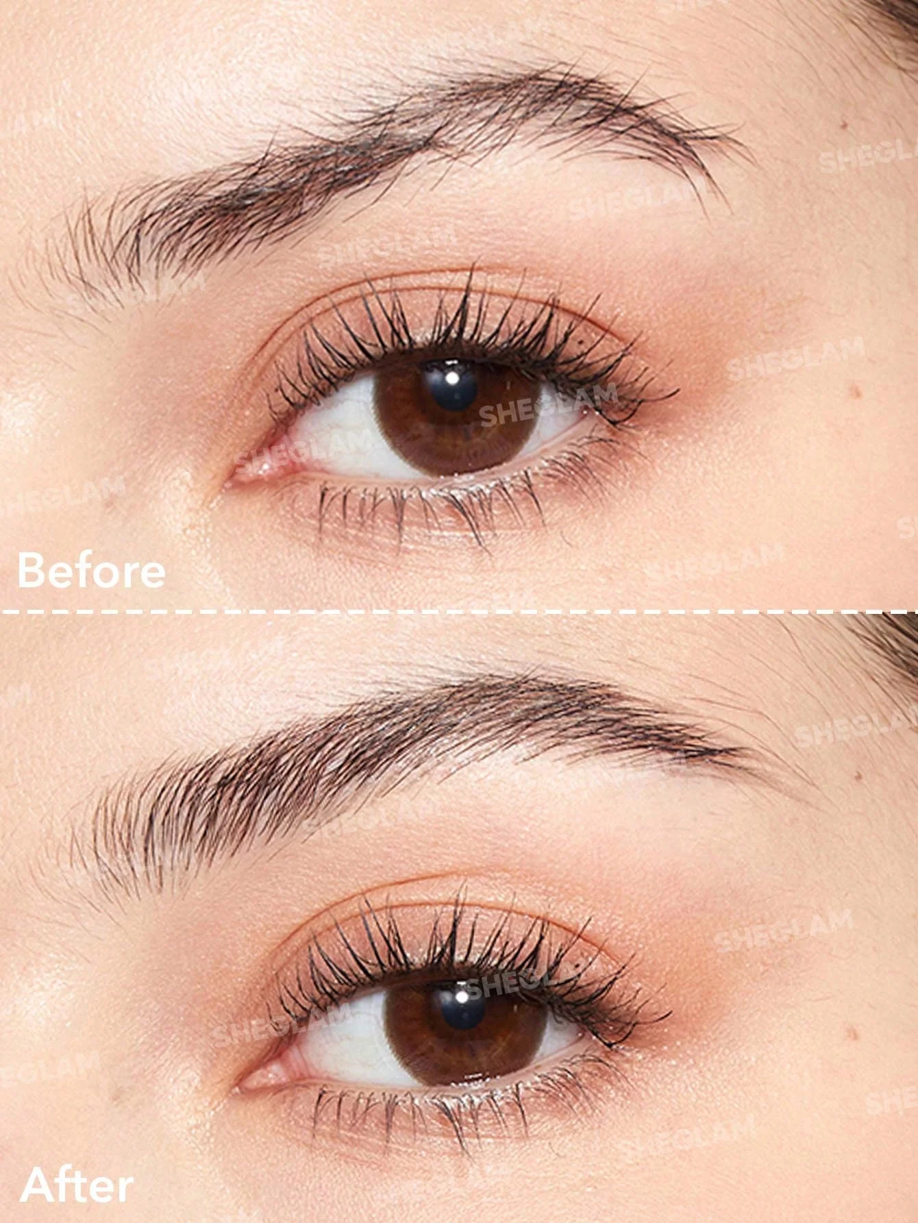 ژل ابرو تیوپی حالت دهنده شیگلم برس دار breakdown brow gel کد 6785